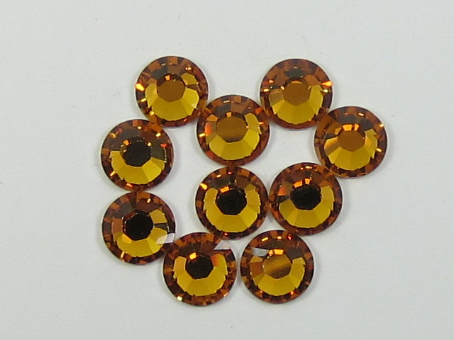 1 Gross 10ss TOPAZ HOTFIX European Rhinestones