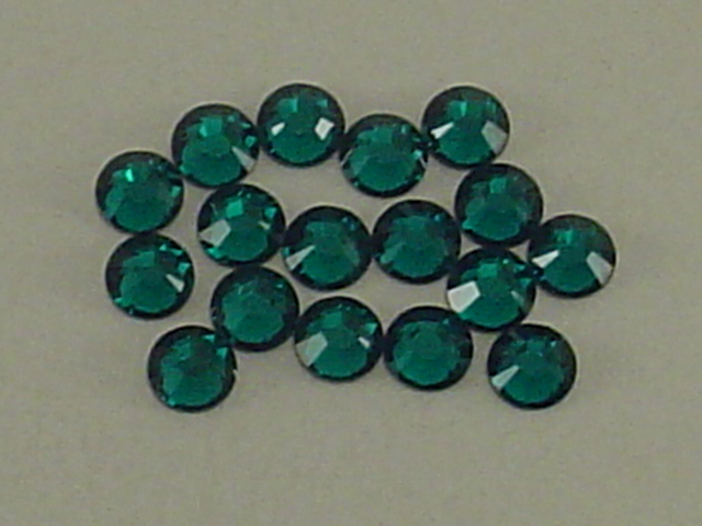 1 Gross 10ss EMERALD FLATBACK European Rhinestones