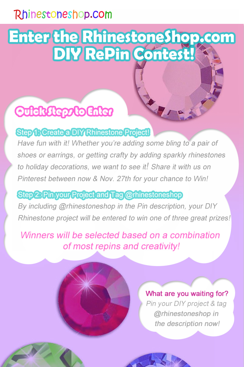 Rhinestone Shop Pinterest Contest